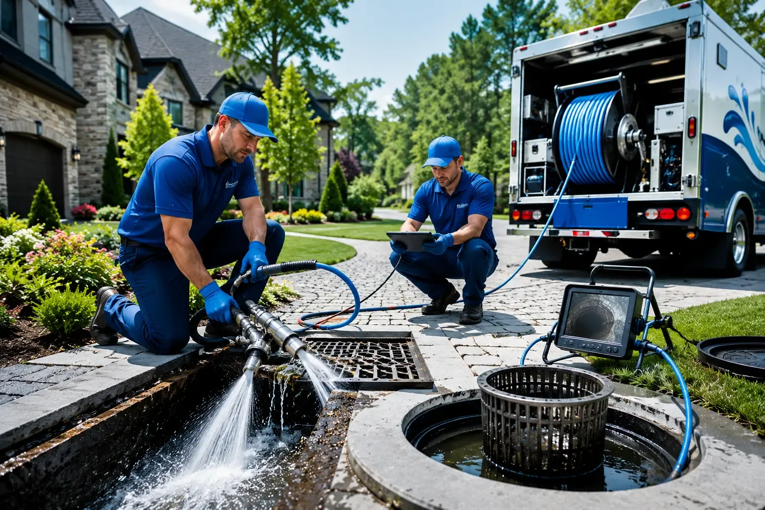 Local outdoor drain cleaning professionals in Killingworth, CT